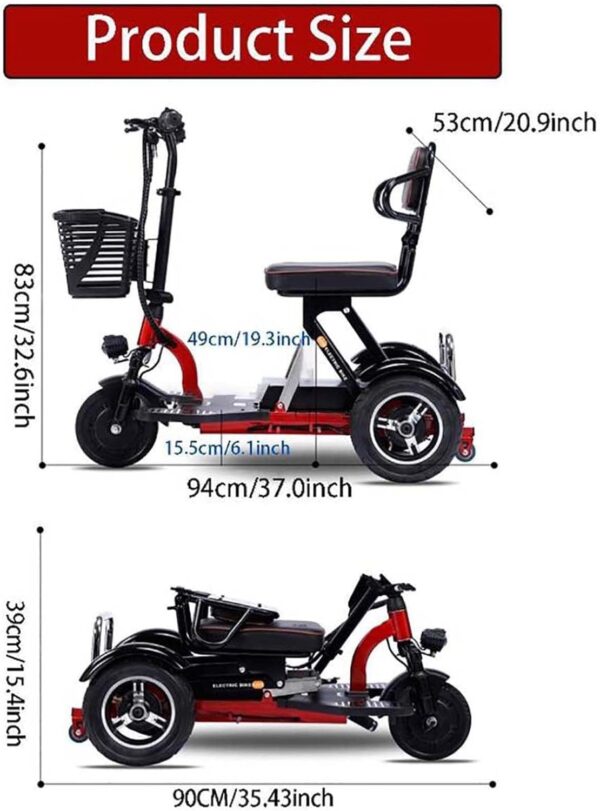 Buy folding mobility scooter uk - Image 2