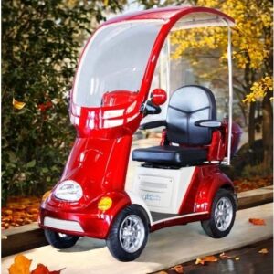 Buy EWheels EW-54 Buggie Covered 4-Wheel Mobility Scooter: Heavy-Duty All-Weather Freedom