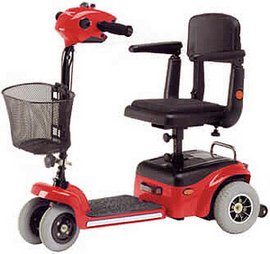 Shoprider Whisper Mini Portable Travel Mobility Scooter